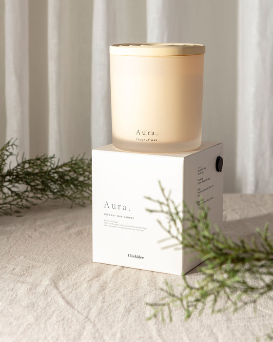 Aura Clay Candle