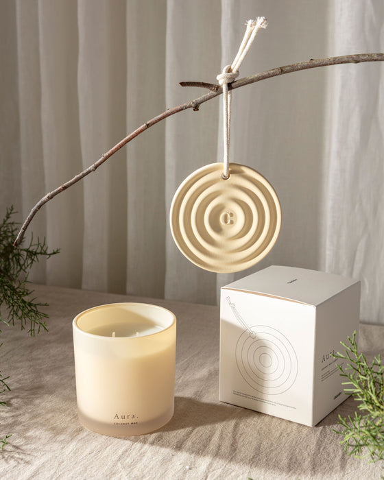 Aura Clay Candle