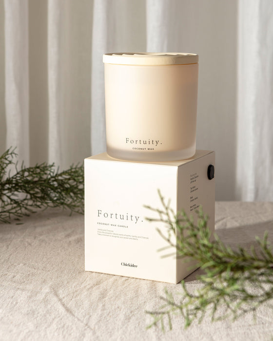 Fortuity Clay Candle
