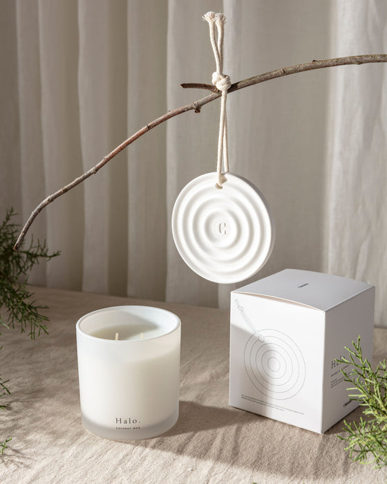 Halo Clay Candle