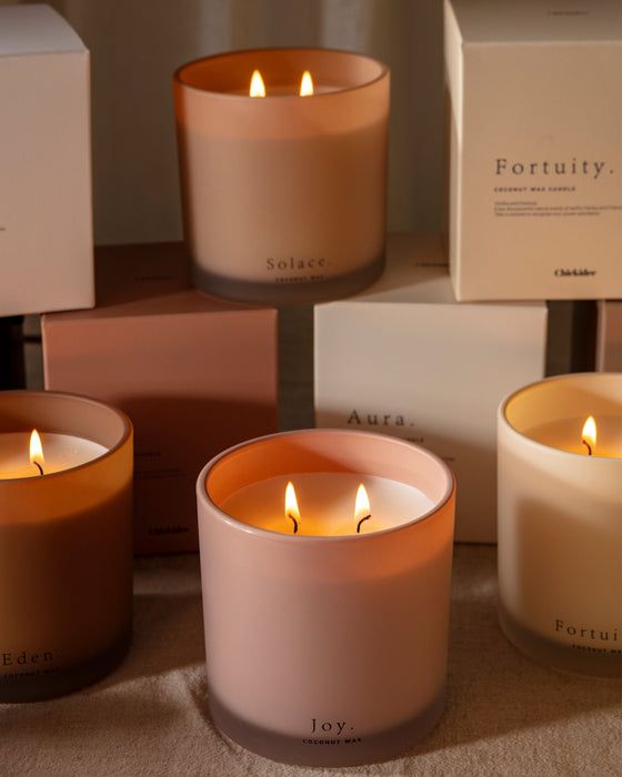 Joy Clay Candle