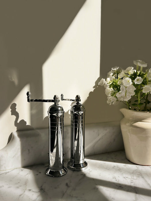 Chrome Salt & Pepper Mill Set