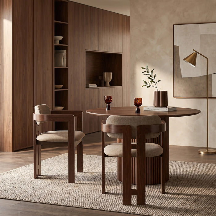 Hallie Wooden Carver Dining Chair