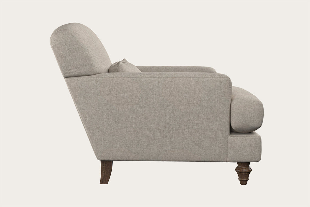 Deni Armchair Brera Linen Natural