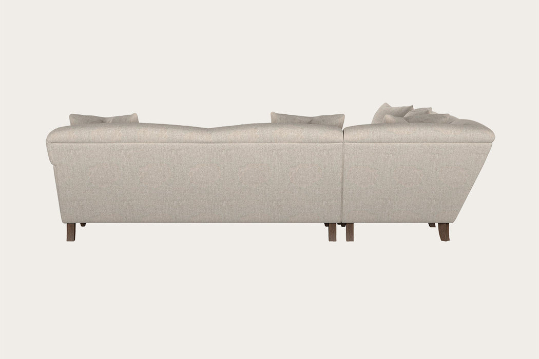 Deni Grand Corner Sofa Brera Linen Natural