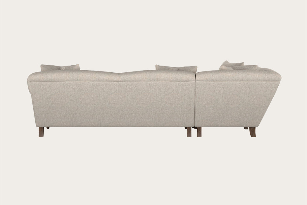 Deni Grand Left Hand Corner Sofa Brera Linen Natural