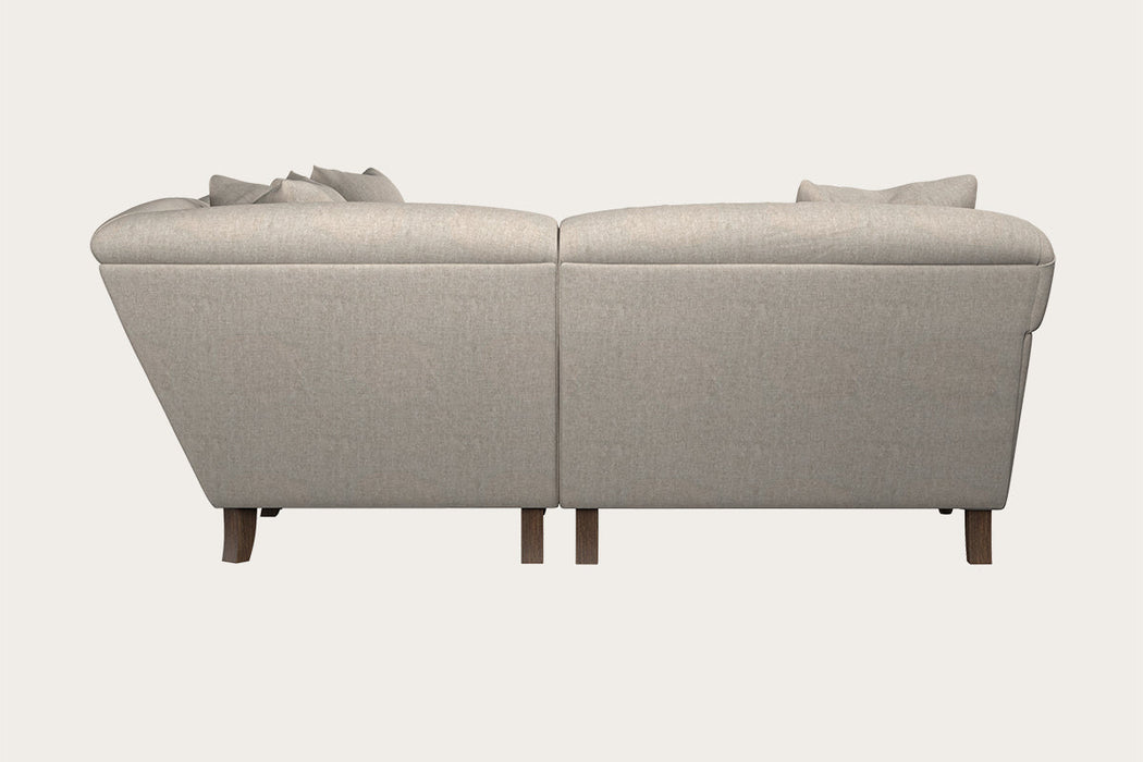 Deni Grand Left Hand Corner Sofa Brera Linen Natural