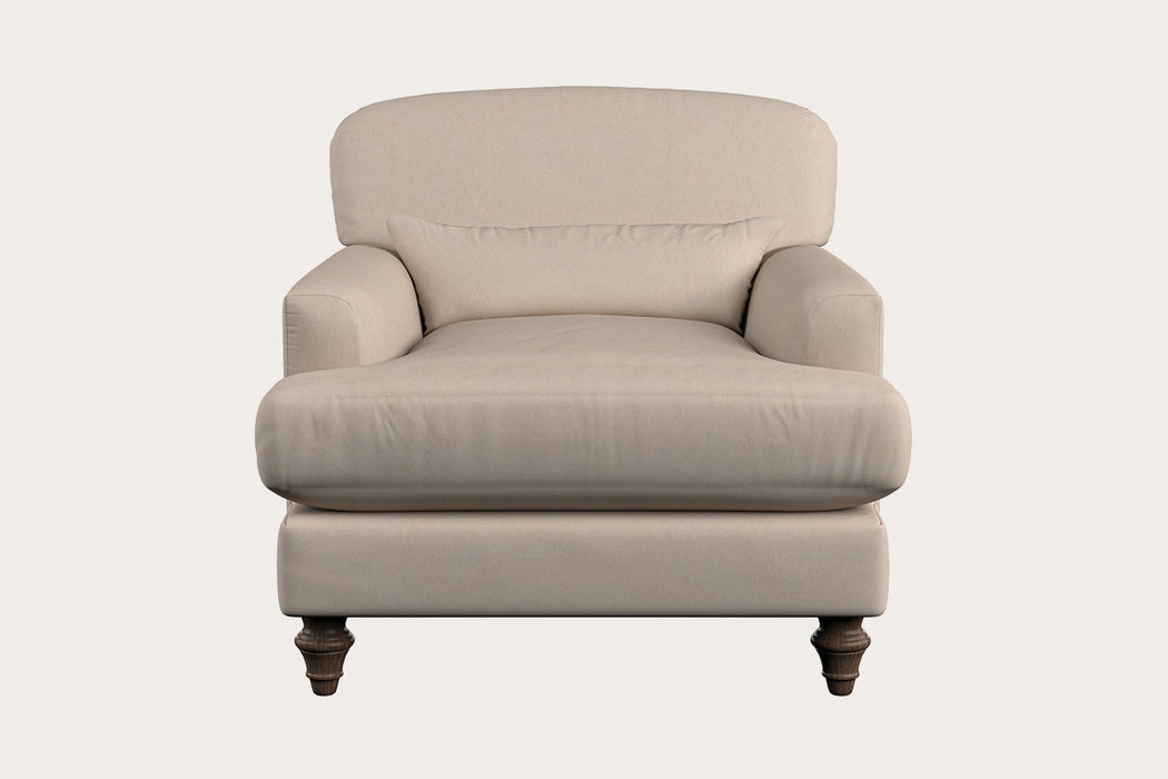 Deni Armchair - Recycled Cotton Natural