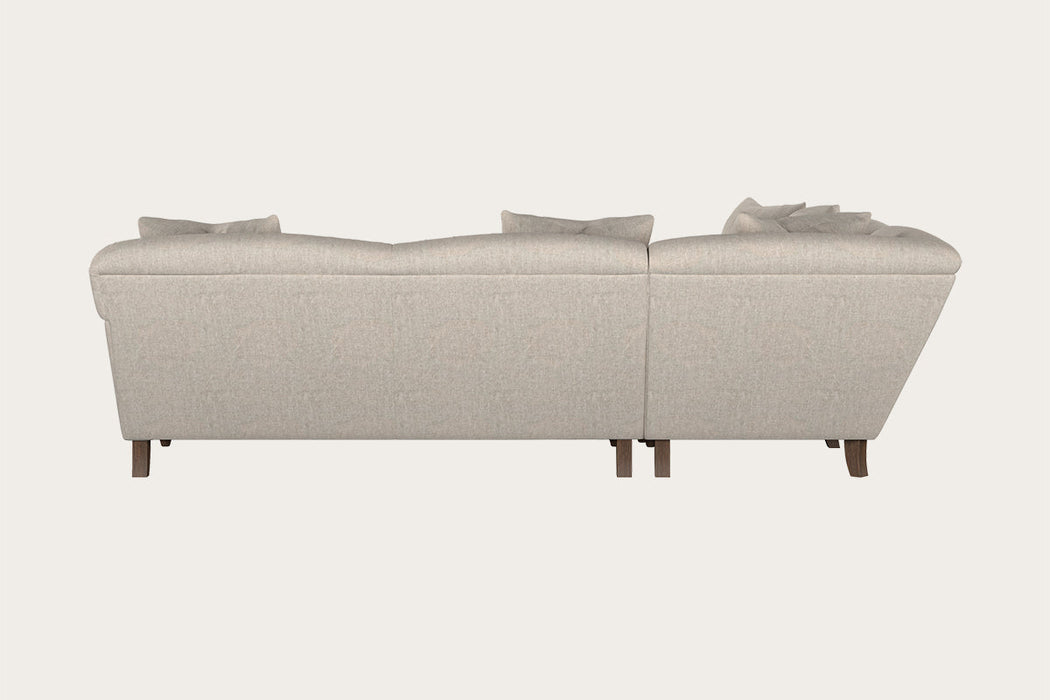 Deni Large Corner Sofa Brera Linen Natural