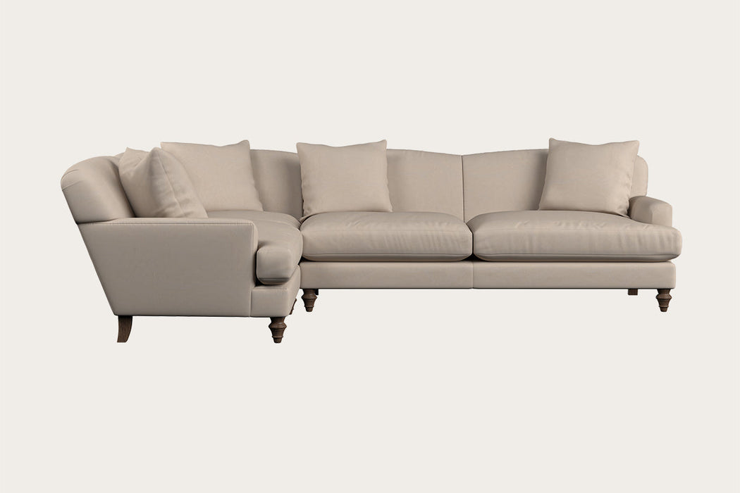Deni Large Corner Sofa - Brera Linen Natural