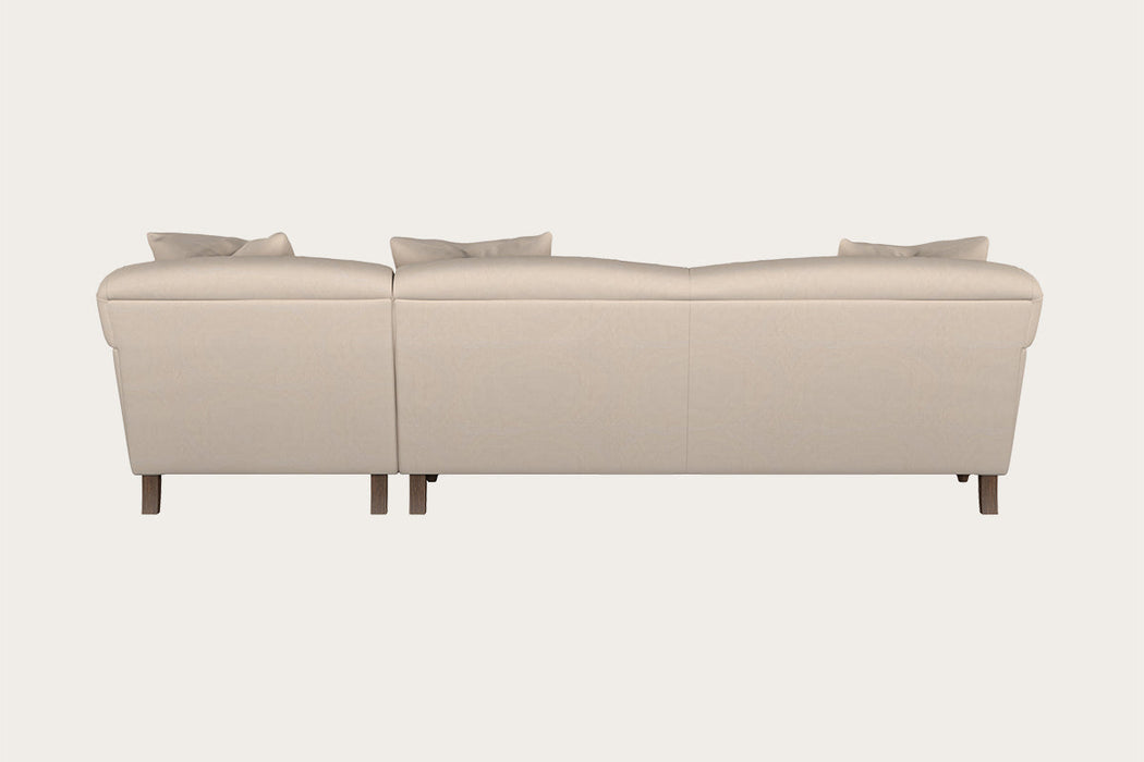 Deni Large Corner Sofa - Brera Linen Pebble