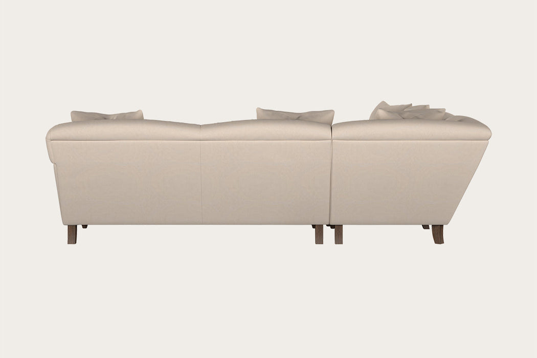 Deni Large Corner Sofa - Recycled Cotton Natural