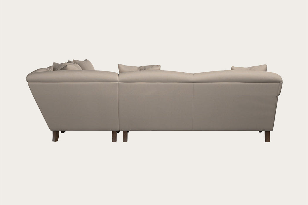 Deni Large Corner Sofa - Recycled Cotton Natural