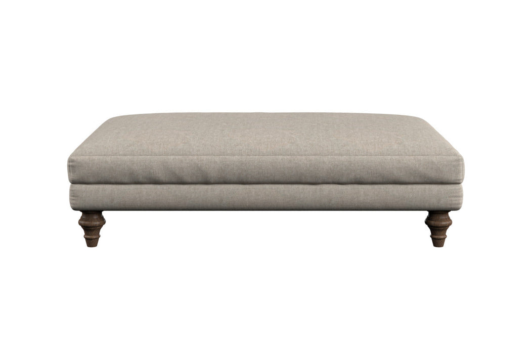Deni Large Left Hand Corner Sofa - Recycled Cotton Lavender