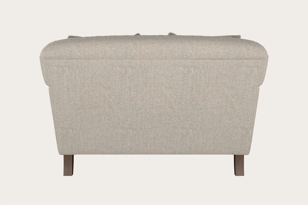Deni Love Seat Brera Linen Natural
