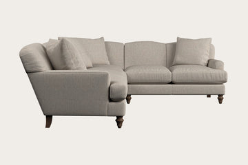 Deni Super Grand Right Hand Corner Sofa - Brera Linen Natural