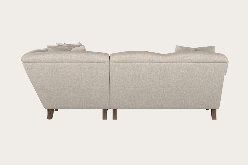 Deni Super Grand Left Hand Corner Sofa Brera Linen Natural