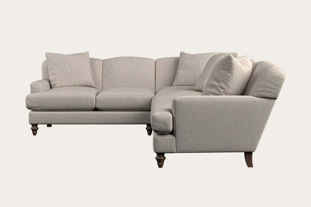Deni Super Grand Left Hand Corner Sofa Brera Linen Natural