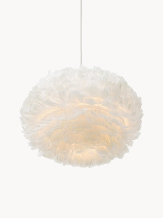 Eos Pendant Light Made of Feathers