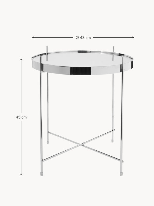 Side Table Cupid with Glass Top