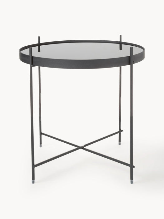 Side Table Cupid with Glass Top