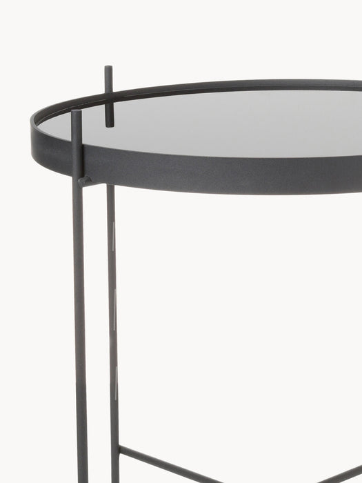 Side Table Cupid with Glass Top