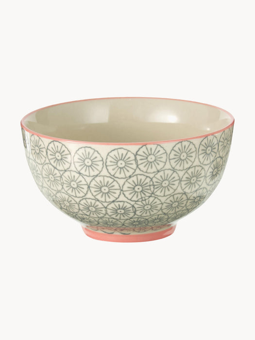Bowls CÃÂ©cile with Small Pattern, Set of 4