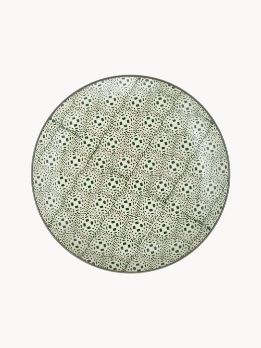 Breakfast Plates Karine with Small Pattern, Set of 4