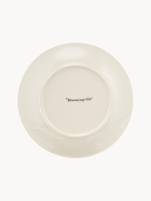 Breakfast Plates Karine with Small Pattern Set of 4
