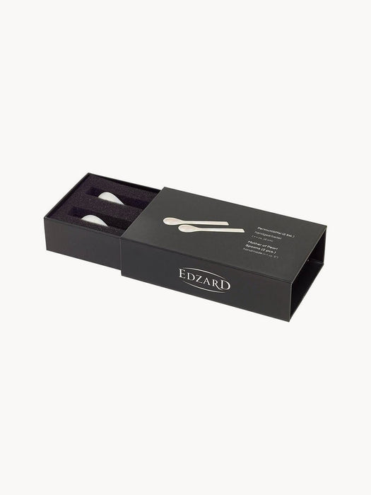 Mother-of-pearl Egg Spoons Ecke Set of 2