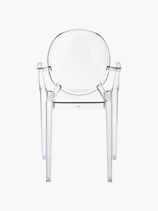 Design Dining Chair Louis Ghost with Armrests