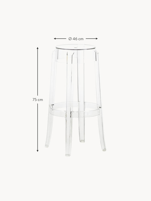 Design Bar Stool Charles Ghost