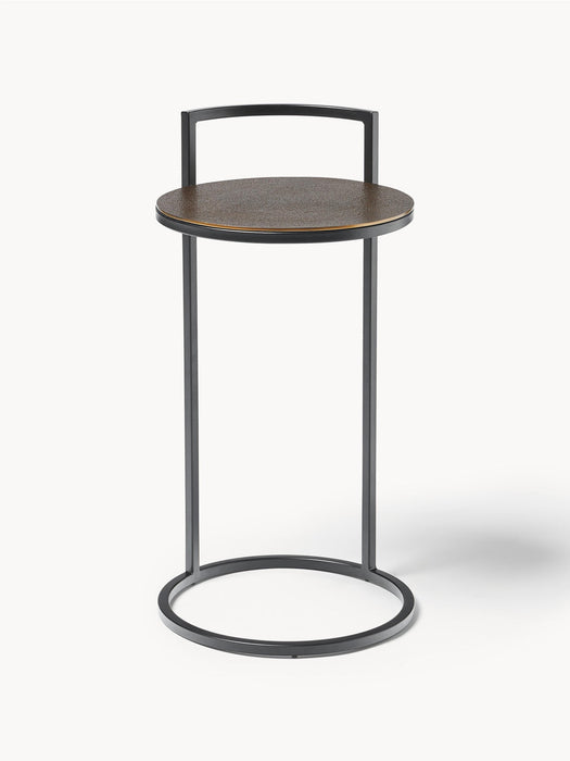 Circle Round Metal Side Table