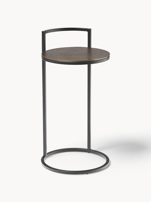 Circle Round Metal Side Table