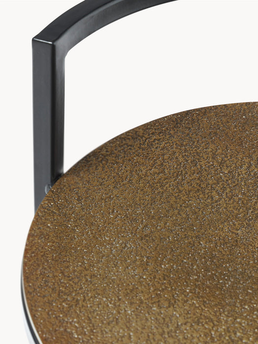 Circle Round Metal Side Table