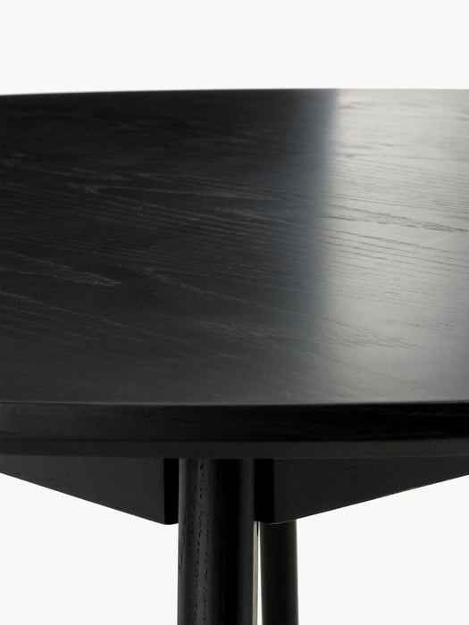 Round Rubberwood Dining Table Yumi 115 cm