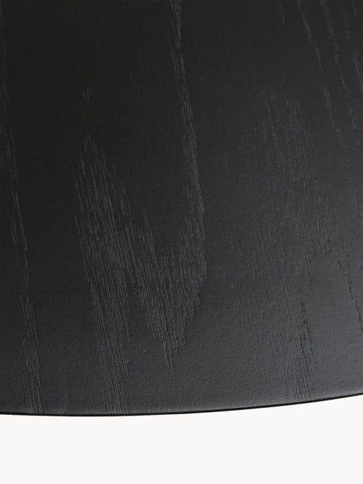 Round Rubberwood Dining Table Yumi 115 cm