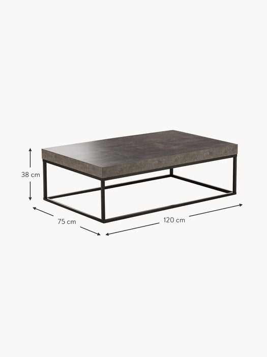 Concrete Look Coffee Table Ellis