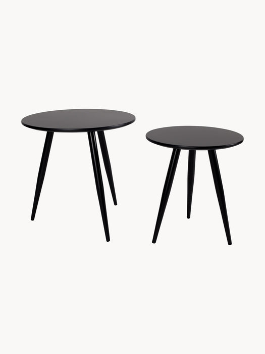 Round Side Tables Daven Set of 2