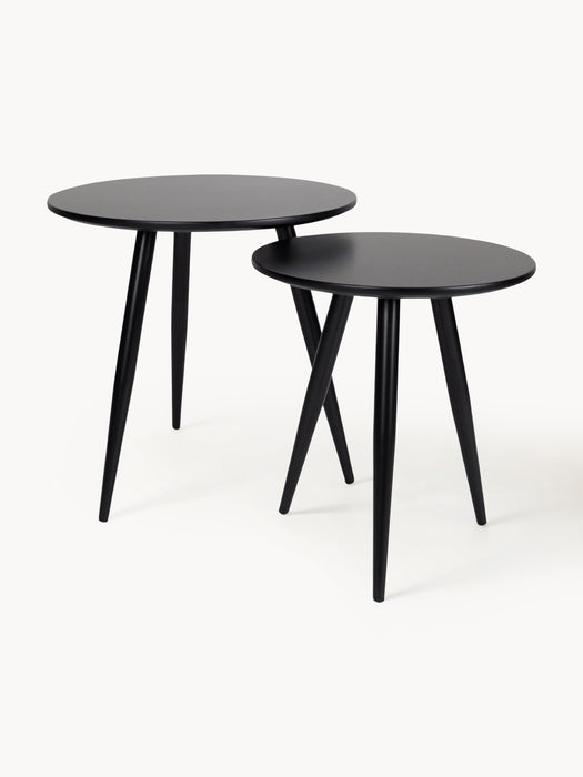 Round Side Tables Daven Set of 2