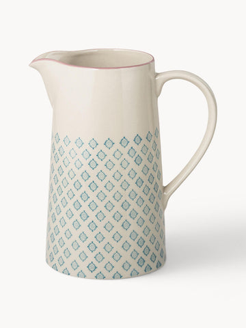 Hand Painted Water Jug Patrizia, 2 L