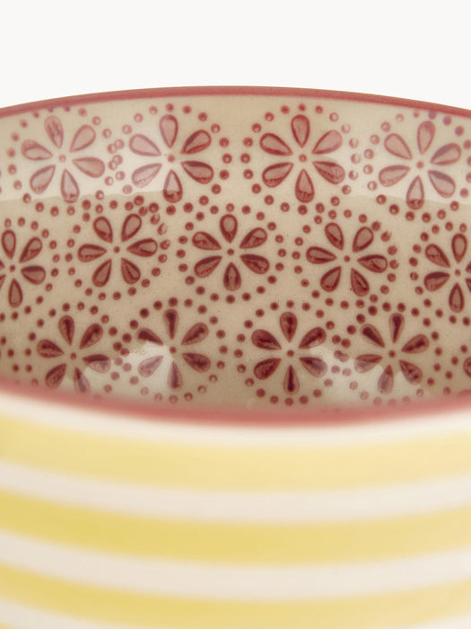 Hand-Painted Patrizia Bowls, Set of 2