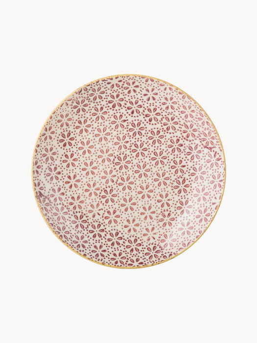 Hand-Painted Dessert Plates Patrizia, Set of 3