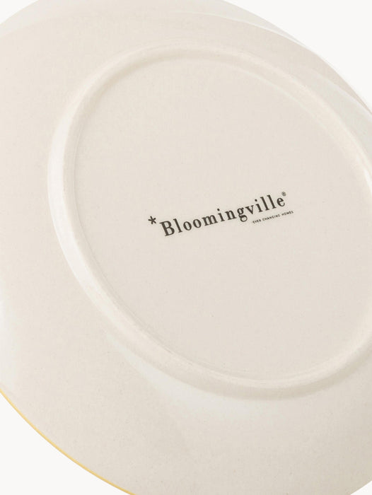 Hand-Painted Dessert Plates Patrizia Set of 3