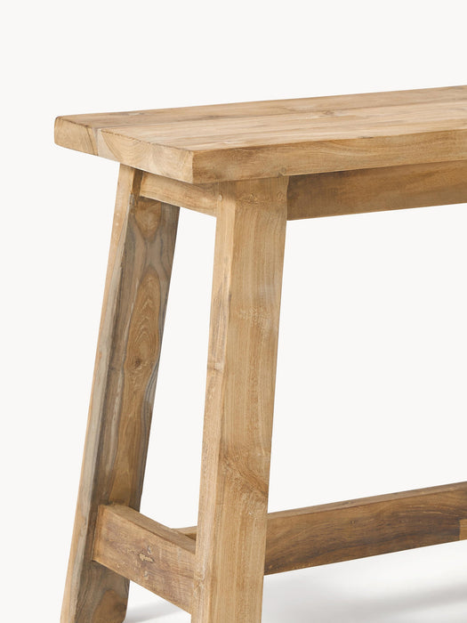 Lawas Teak Wood Stool