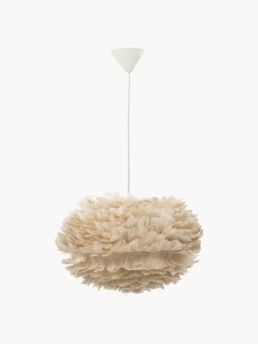Eos Large Pendant Light Made of Feathers