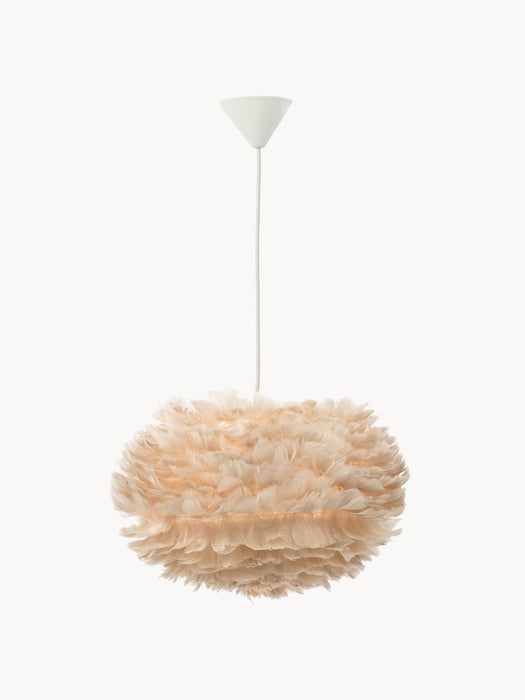 Eos Large Pendant Light Made of Feathers