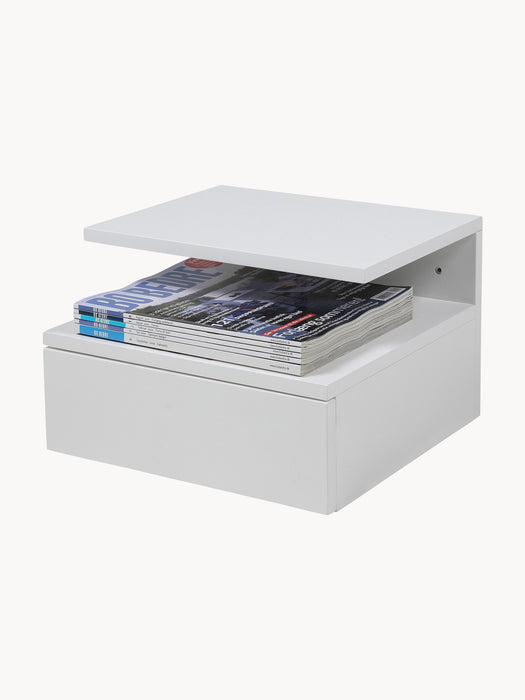 Wall-mounted Bedside Table Ashlan with Drawer