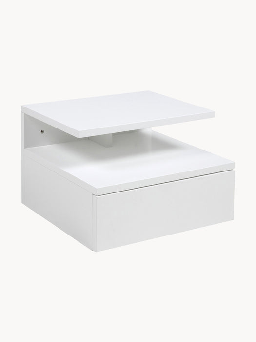 Wall-mounted Bedside Table Ashlan with Drawer