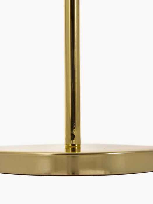 Round Cosmetic Mirror Classic with Magnification and Metal Base